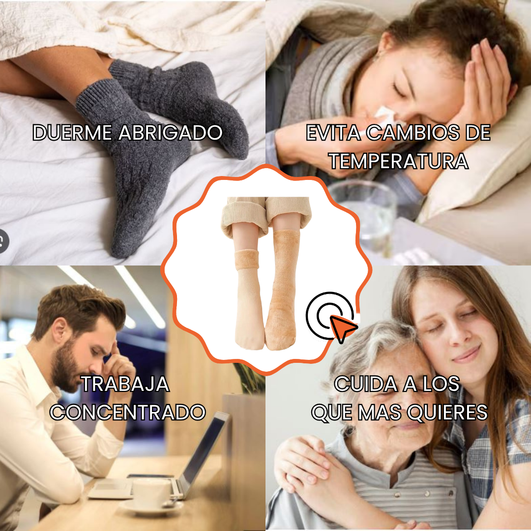 Pack 12 Calcetines Térmicos Ultra Suaves – ¡Adiós al frío!