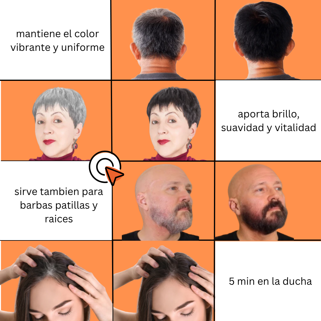 SHAMPOO CUBRECANAS Flower Secret 400ml ¡¡Adiós canas, Hola Estilo!!