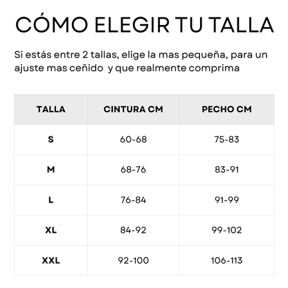Camiseta Reductora Hombre -  ¡hace lo que el gimnasio no!